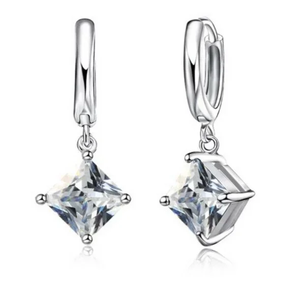 💎 Set Necklace Earrings Bracelet And Ring Adjustable 925 Sterling Silver - Picture 8 of 13